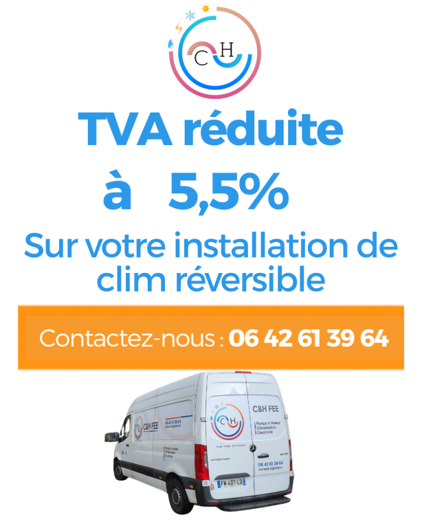 Installation de clim réversible à Sarreguemines : profitez de la TVA à 5.5%